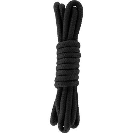 cuerdas para la práctica bondage en color negro