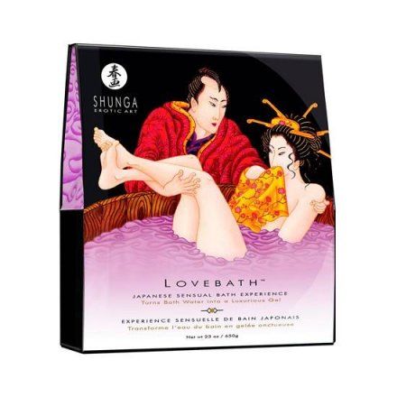 ESPUMAS DE BAÑO SENSUAL LOTUS SHUNGA en Vibrashop