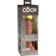 6 INCH 2 DENSITY SILICONE COCK - CARAMELO VIBRASHOP