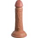 6 INCH 2 DENSITY SILICONE COCK - CARAMELO VIBRASHOP