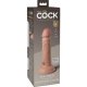 6 INCH 2 DENSITY SILICONE COCK - PIEL VIBRASHOP