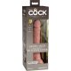 7 INCH 2 DENSITY SILICONE COCK - PIEL VIBRASHOP