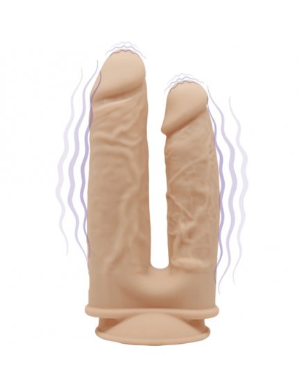 SILEXD MODELO 1 - PENE DOBLE CON VIBRADOR 19,5 CM Y 17,5 CM VIBRASHOP