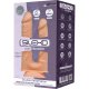 SILEXD MODELO 1 - PENE DOBLE CON VIBRADOR 19,5 CM Y 17,5 CM VIBRASHOP