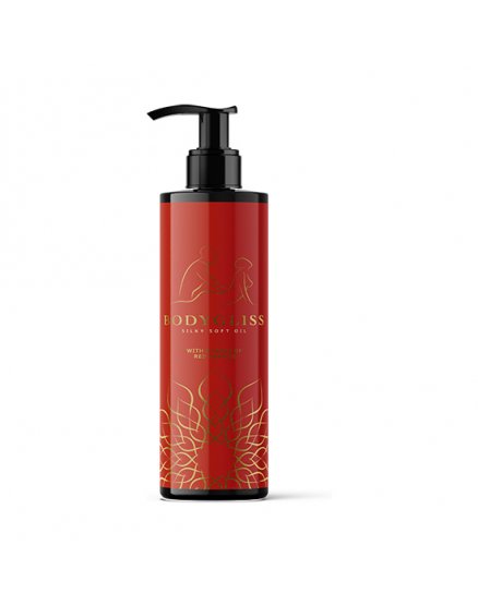 BODYGLISS - MASSAGE COLLECTION SILKY SOFT OIL RED ORANGE 150 ML VIBRASHOP