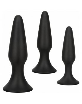 COLT SILICONE ANAL TRAINER KIT NEGRO VIBRASHOP