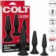 COLT SILICONE ANAL TRAINER KIT NEGRO VIBRASHOP