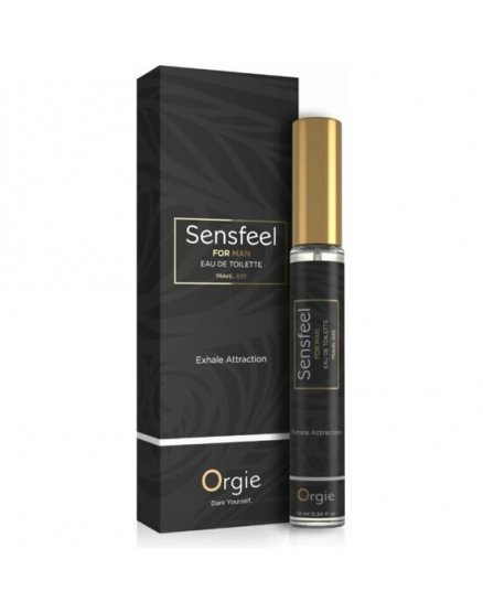 ORGIE SENSFEEL FOR MAN TRAVEL SIZE PERFUME FEROMONAS 10ML VIBRASHOP