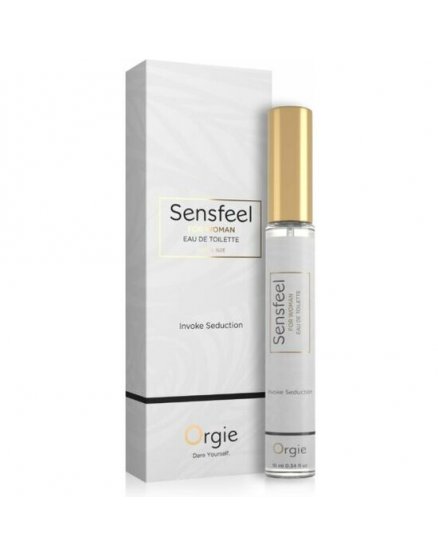 ORGIE SENSFEEL FOR WOMAN TRAVEL SIZE PERFUME FEROMONAS 10ML VIBRASHOP