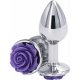 ROSE BUTTPLUG SMALL - MORADO VIBRASHOP