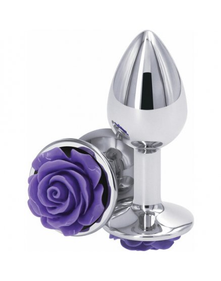 ROSE BUTTPLUG SMALL - MORADO VIBRASHOP