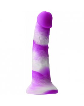 YUM YUM DILDO 7 INCH MORADO VIBRASHOP