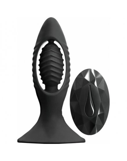 V2 BUTTPLUG NEGRO VIBRASHOP