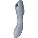 SATISFYER CURVY TRINITY 3 VIBRADOR AIR PULSE INSERTABLE - GRIS VIBRASHOP