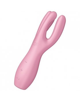 SATISFYER THREESOME 3 LAY-ON VIBRADOR - ROSA VIBRASHOP