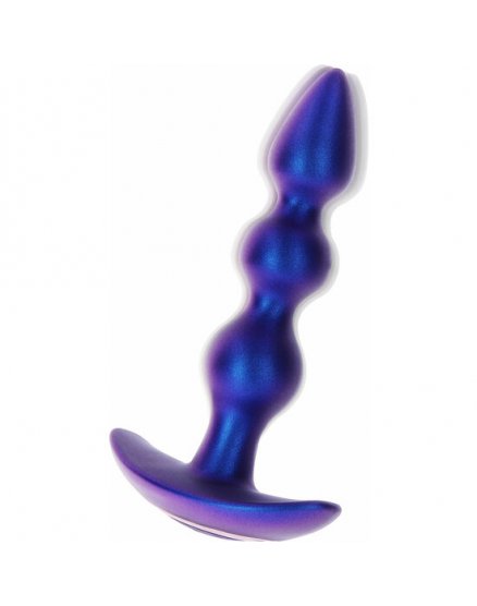 THE BOLD BEADED VIBR ANAL PLUG AZUL VIBRASHOP