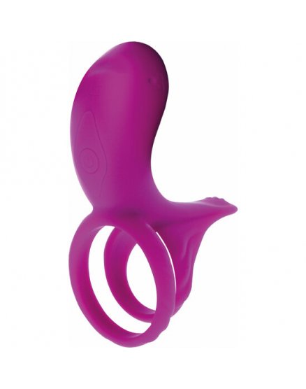 COUPLES STIMULATOR RING FUCSIA VIBRASHOP