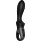 SATISFYER HEAT CLIMAX VIBRADOR ANAL CON CALOR - NEGRO VIBRASHOP