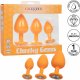 KIT DILATADORES ANALES 3 PCS - NARANJA VIBRASHOP