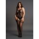 LE DESIR BODYSTOCKING DE REJILLA Y ENCAJE VIBRASHOP