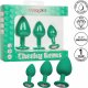 KIT DILATADOR ANAL 3 PCS - VERDE VIBRASHOP