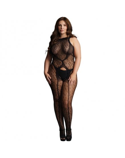 LE DESIR BODYSTOCKING DE LEOPARDO SIN ENTREPIERNA VIBRASHOP