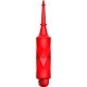 CIRCE - BALA LUMINOSA - ABS BULLET WITH SILICONE SLEEVE - 10-VELOCIDADES - ROJO VIBRASHOP