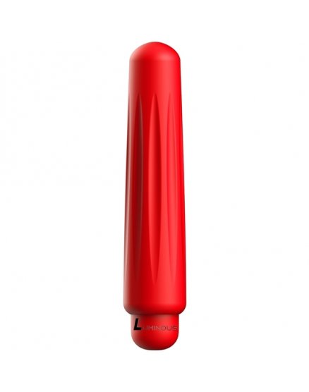 DELIA - BALA VIBRADORA - ABS BULLET WITH SILICONE SLEEVE - 10-VELOCIDADES - ROJO VIBRASHOP