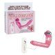 ANILLO CON PENE PARA DOBLE PENETRACION Y VIBRADOR ROSA VIBRASHOP