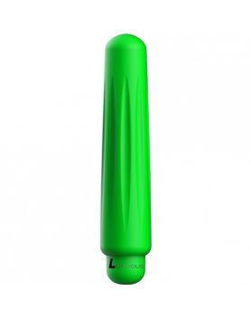 DELIA - BALA VIBRADORA - ABS BULLET WITH SILICONE SLEEVE - 10-VELOCIDADES- VERDE VIBRASHOP