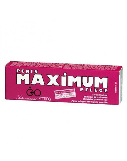 CREMAS VIGORIZANTES PENIS MAXIMUM PFLEGE CREAM VIBRASHOP