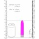 ELENI - VIBRADOR - SUPER SOFT ABS - MULTI-VELOCIDADES - FUCSIA VIBRASHOP