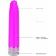 ELENI - VIBRADOR - SUPER SOFT ABS - MULTI-VELOCIDADES - FUCSIA VIBRASHOP