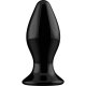 STRETCHY - GLASS VIBRATOR - WITH SUCTION CUP AND REMOTE - RECHARGEABLE - 10 VELOCIDADES - NEGRO VIBRASHOP