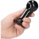 GLOBY - GLASS VIBRATOR - WITH SUCTION CUP AND REMOTE - RECHARGEABLE - 10 VELOCIDADES - NEGRO VIBRASHOP