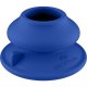 CHRYSTALINO - SILICONE SUCTION CUP - BLUE VIBRASHOP