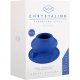 CHRYSTALINO - SILICONE SUCTION CUP - BLUE VIBRASHOP