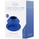 CHRYSTALINO - SILICONE SUCTION CUP - BLUE VIBRASHOP