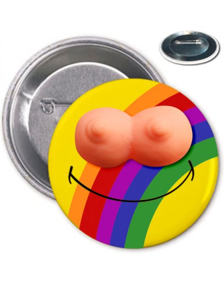 12 CHAPAS SONRISAS ARCOIRIS TETITAS VIBRASHOP