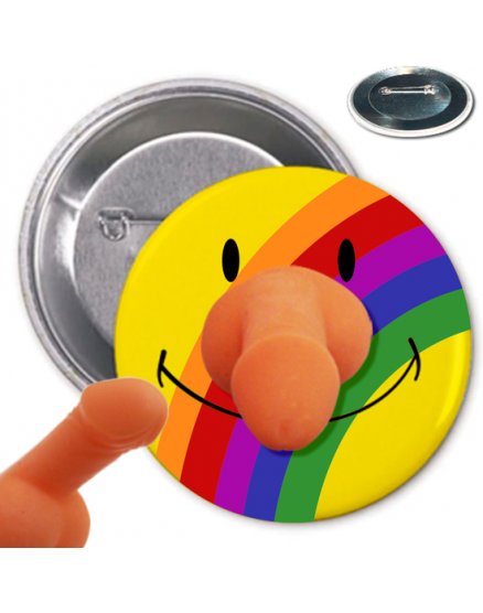 11 CHAPAS SONRISAS ARCOIRIS PENE ERECTO VIBRASHOP