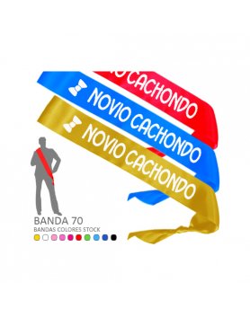 NOVIO CACHONDO PAJARITA BANDA HONORIFICA (Banda 70) VIBRASHOP