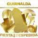 GUIRNALDA FIESTA DESPEDIDA PENE DORADO (Cartulina Dorada 220gr) VIBRASHOP