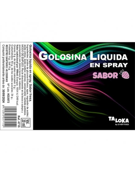 SPRAY LIQUIDO FRESA VIBRASHOP