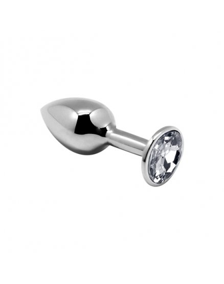 ALIVE - MINI METAL BUTT PLUG S - BLANCO VIBRASHOP