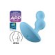 SATISFYER DEEP DIVER PLUG ANAL CON VIBRACIÓN - AZUL VIBRASHOP