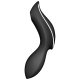 SATISFYER CURVY TRINITY 2 SUCCIONADOR CON VIBRADOR INSERTABLE - NEGRO VIBRASHOP