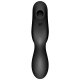 SATISFYER CURVY TRINITY 2 SUCCIONADOR CON VIBRADOR INSERTABLE - NEGRO VIBRASHOP