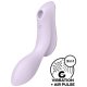 SATISFYER CURVY TRINITY 2 SUCCIONADOR CON VIBRADOR INSERTABLE - VIOLETA VIBRASHOP