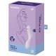 SATISFYER CURVY TRINITY 2 SUCCIONADOR CON VIBRADOR INSERTABLE - VIOLETA VIBRASHOP