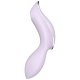 SATISFYER CURVY TRINITY 2 SUCCIONADOR CON VIBRADOR INSERTABLE - VIOLETA VIBRASHOP